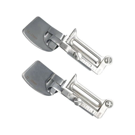 2PCS Adjustable Sewing Rolled Hemmer Foot Wide Rolled Pressure Foot Sewing Machine Pre y20202