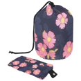 2PCS Aesthetic Cherry Blossoms Travel Cosmetic Bag Your Ultimate