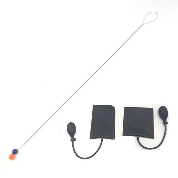 2PCS Air Wedge Bag Max Load 100kg Pressure Heavy Duty Button Master Stainless Steel Emergency Tool