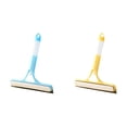 thumbnail image 1 of 2PCS All-Purpose Shower Squeegee for Shower Glass Door, Shower Glass Cleaner Squeegee with Spray, Washer, Wiper, 3 Functions in 1, Perfect Household Cleaner Tool,Bluex1+Yellowx1, 1 of 7