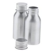 2PCS Aluminum Bottles Empty for Essential Oils Bottles Cosmetic Packaging Container Travel subpackage