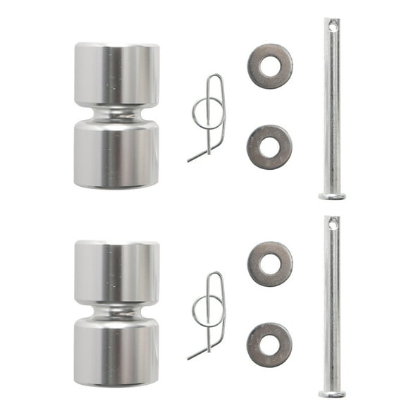 2PCS Aluminum Roller Replacement Kit For GORILLA-LIFT Trailer Tailgate Lift Assist TAPDRA Spare Part