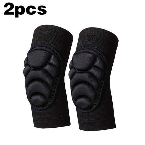 2PCS Anti-Collision Elbow Pads for Sports - EVA Foam Protection, Non-Slip Design for Dance, Cycling & Outdoor (Black)