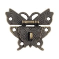 thumbnail image 1 of 2PCS Antique Alloy Wood Box Padlock Clasp Drawer Suitcases Hasp Latch Buckle Clasp Furniture, 1 of 4