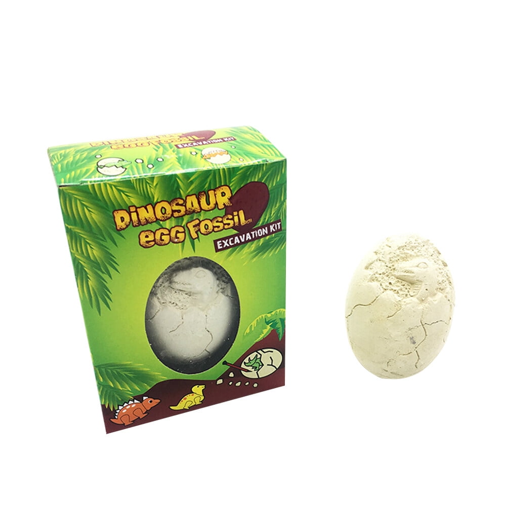 2PCS Archaeology Kids Toy Archaeology Dinosaur Egg Toy Digging up Dinosaur Fossils Tool Dinosaur