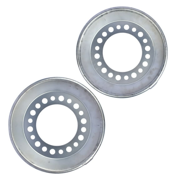 2PCS Auto Wheel Balancer Fit For 22.5-24.5" Wheel - Steer Silver 800-822 800822