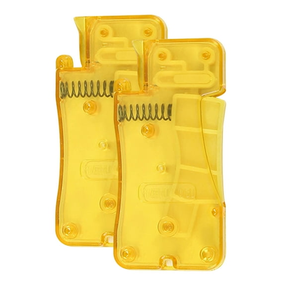 2PCS Automatic Needle Threader for Hand & Sewing Plastic Sewing Accessory Easy Push-Button Threading Tool for Seniors & Crafters