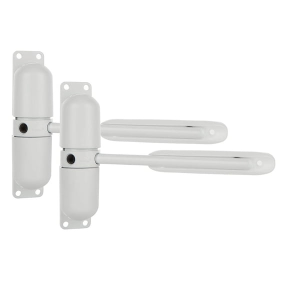 2PCS Automatic Spring Door Closer, Adjustable Close Door Hinge for Convert Hinged Doors to Self-Closing,Door Closer Auto