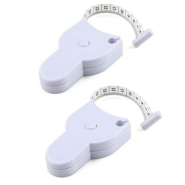2PCS Automatic Telescopic Tape Measure, Body Measure Tape 60 Inch,Self