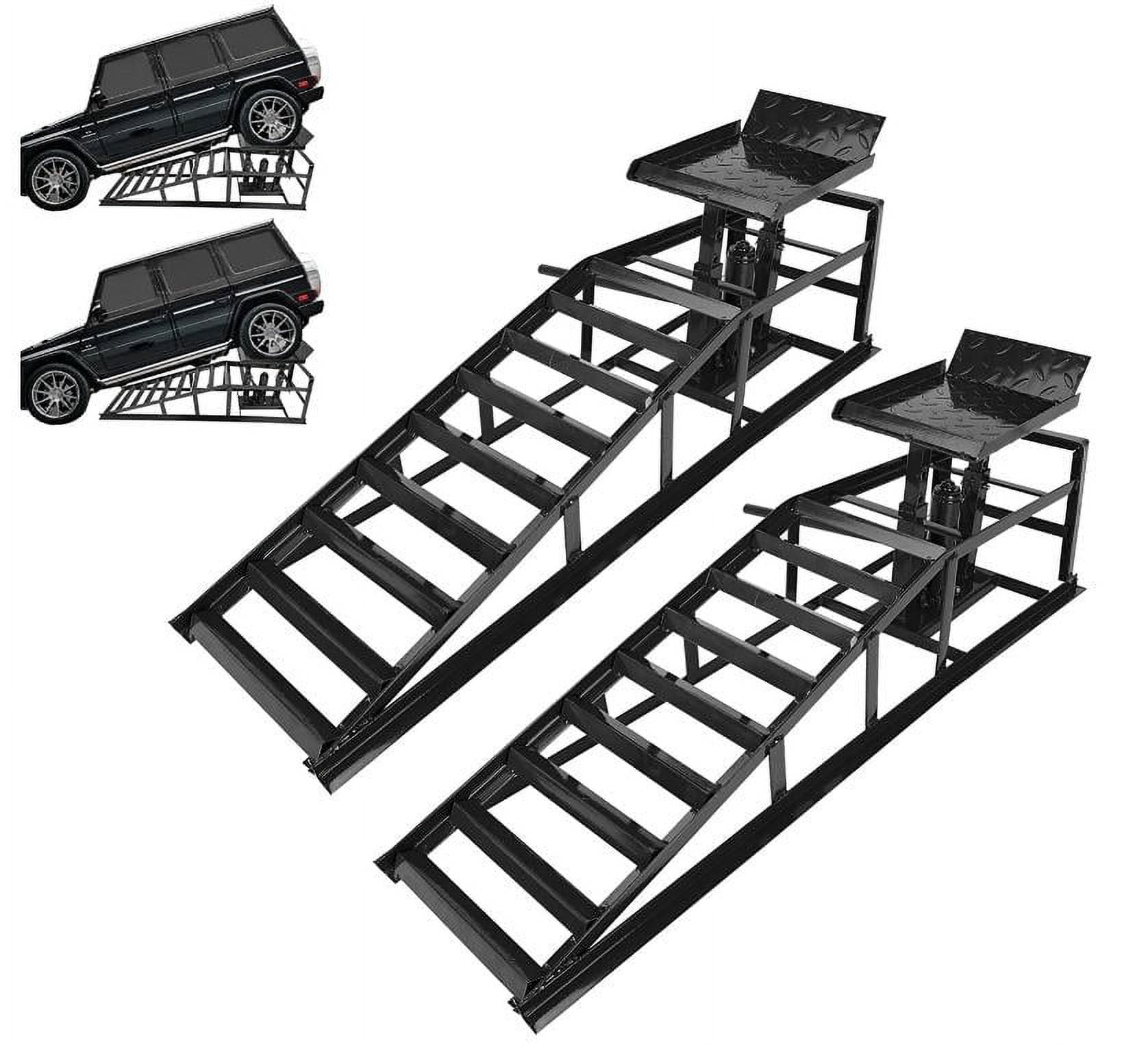 2PCS Automotive Car Service Ramp 3T 10000lbs Low Profile Car Lift