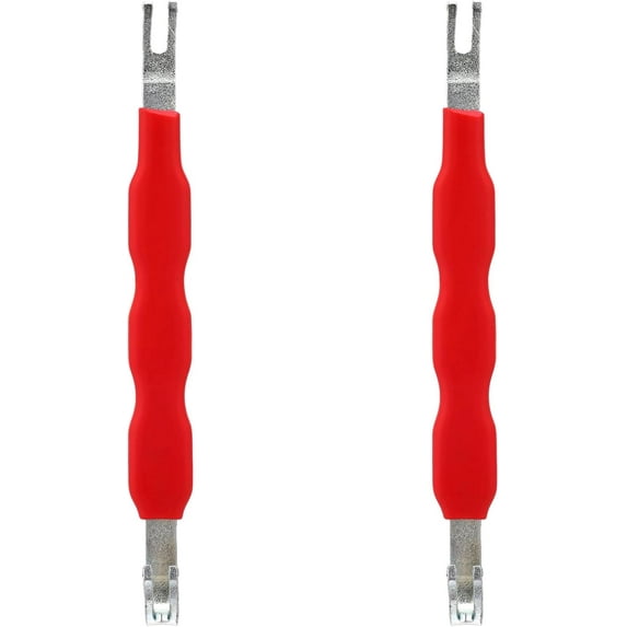 2PCS Automotive Electrical Terminal Connector Separator Removal Tool, Universal Plug Connector Remover for Cars, Multifunction Electrical Disconnect Tool for Most Vehicles
