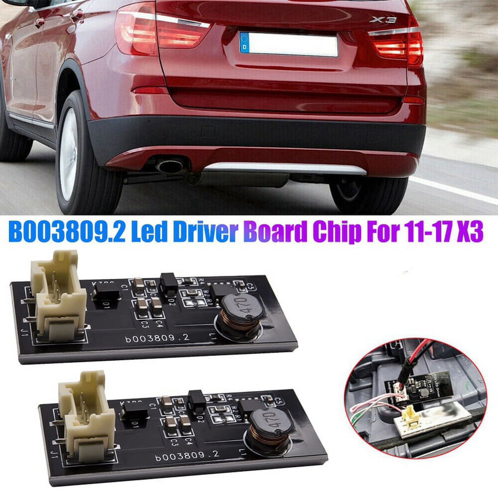 LED Tail Light Driver Chip Board For BMW X3 F25 - Replacement For Valeo B003809.2, By TRISCO