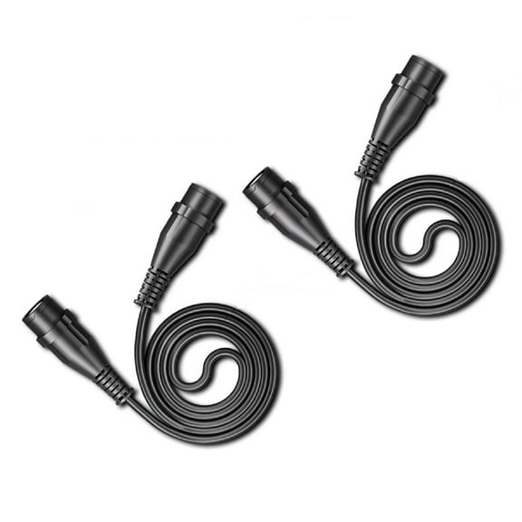 2PCS BNC-BNC Male Test Leads Q9 Connector RG58 Coaxial Cable Oscilloscope Probes