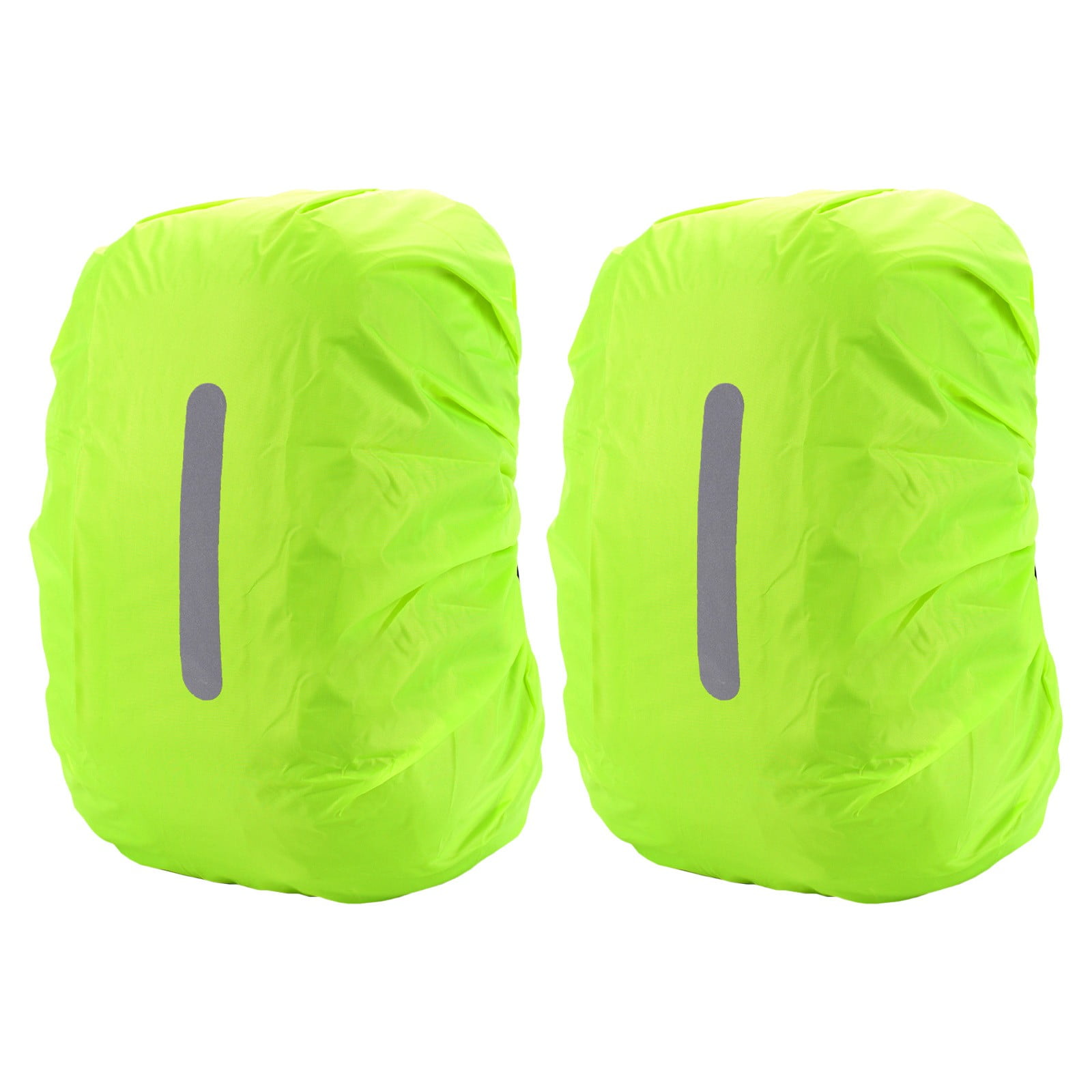 2PCS Backpack Rain Cover Outdoor Night Travel Reflective Rain Cover