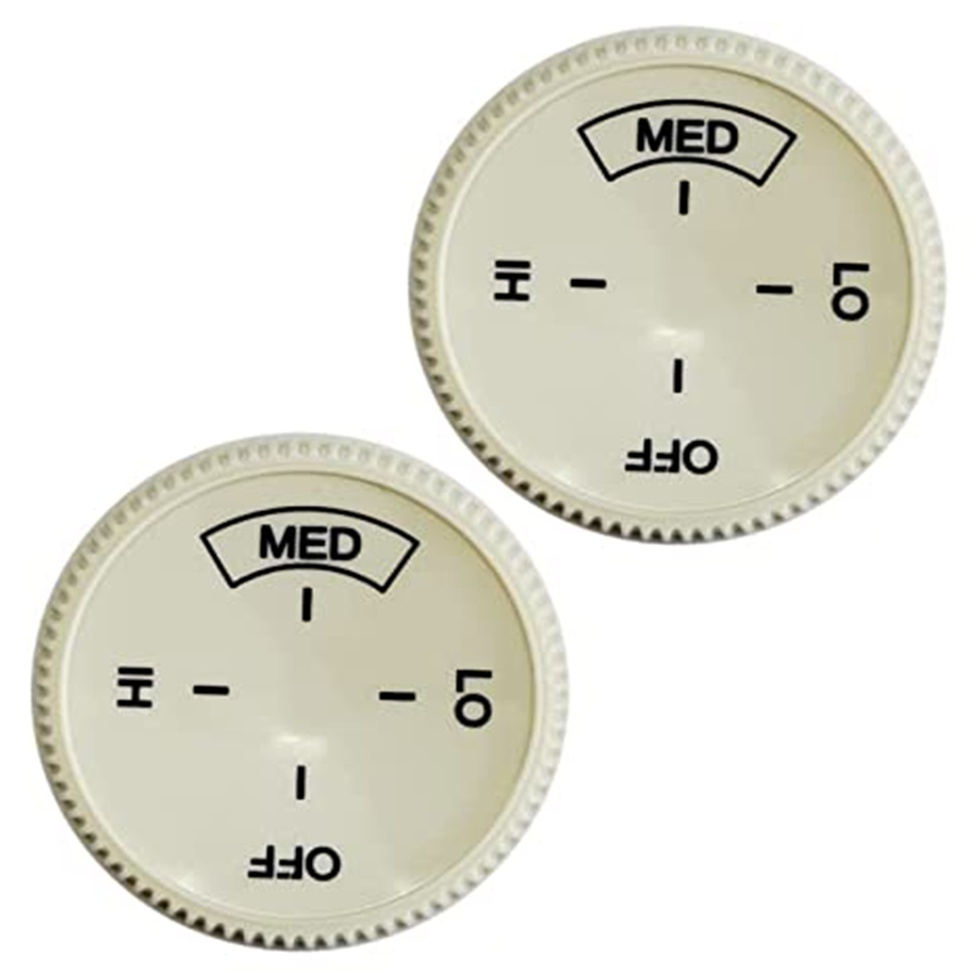 2PCS Baseboard Heater Thermostat Temperature Control Dial Knob