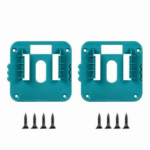 2PCS Battery Holder for Makita 18V Li-ion Battery Storage Mounts Dock Holder Fit for Makita BL1860 BL1850 BL1840 BL1830