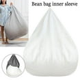 thumbnail image 1 of 2PCS Bean Bag Filler,Bean Bag Stuffing，Bean Bag Inner Liner,Big Bean Bag Refill，Easy Cleaning Bean Bag Insert Replacement Cover For Bean Bag Chair, Zipper Opening, 1 of 5
