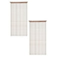 thumbnail image 1 of 2PCS Beautiful Home Decor Acrylic Beaded Curtain for Windows Doorways, Room Partition (White Balls), 1 of 5
