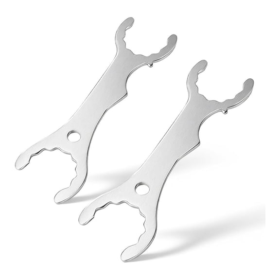 2PCS Beer Faucet Wrench for Draft BeerTap, Keg Tap Wrench Spanner Keg Faucet Spanner Kegerator Tap Tool