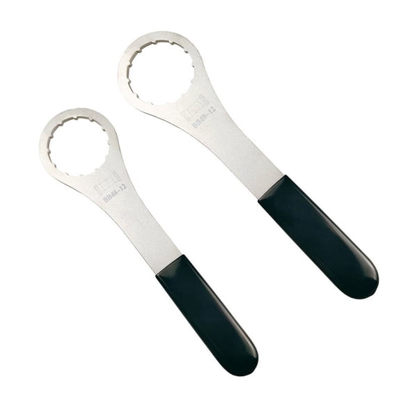 2PCS Bicycle Bottom Bracket Wrench Spanner Repair Tool, BB48-12 for Works M30 OSBB & BB49-12 for BSA30
