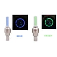2PCS Bike Car Motorcycle Wheel Tyre Cap Flash LED Light Lamp