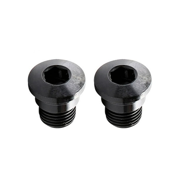 2PCS Bike Rear Derailleur Fixing Bolts Mtb Wheel Screws Short