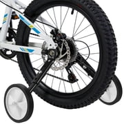 Peaoy 2PCS Bike Training Wheel Heavy Duty Bicycle Stabilizer for 18, 20, 22, 24 In. Bike