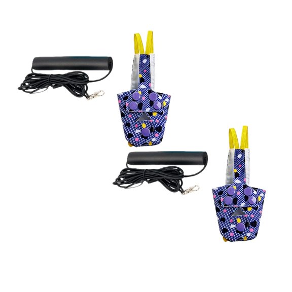 2PCS Bird Flight Leash And Harness For Parrots Small Birds Outdoor Training Aviary Gear S Utility