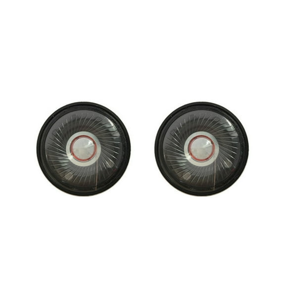 2PCS Black Durable 50mm Headphone Speaker Headset Driver 32Ohm 112db HIFI Speaker Repair Parts for Headphones