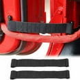 thumbnail image 1 of 2PCS Black Heavy Duty Door Limiting Check Strap for Jeep For For for Wrangler CJ YJ TJ JK, 1 of 6