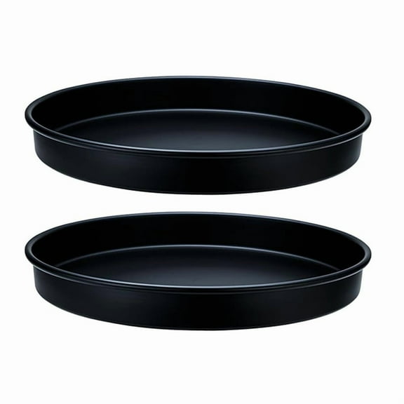 2PCS Black Lazy Organizer 10Inch,Rotating Turntable for Kitchen, Cabinet, Vanity, Bathroom, Pantry Storage Organizer
