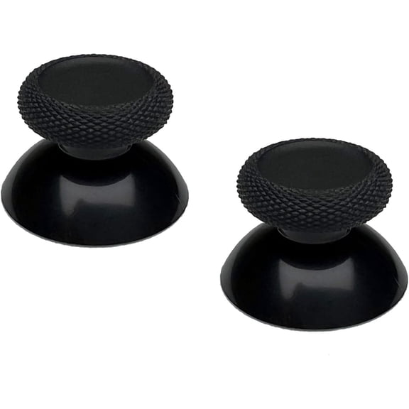 2PCS Black Replacement Thumbsticks for Meta Quest 3, Quest 3S Controller, Analog Thumb Sticks for Oculus Quest 2, for Quest Pro - High Precision Design, Durable Material, Tools Included