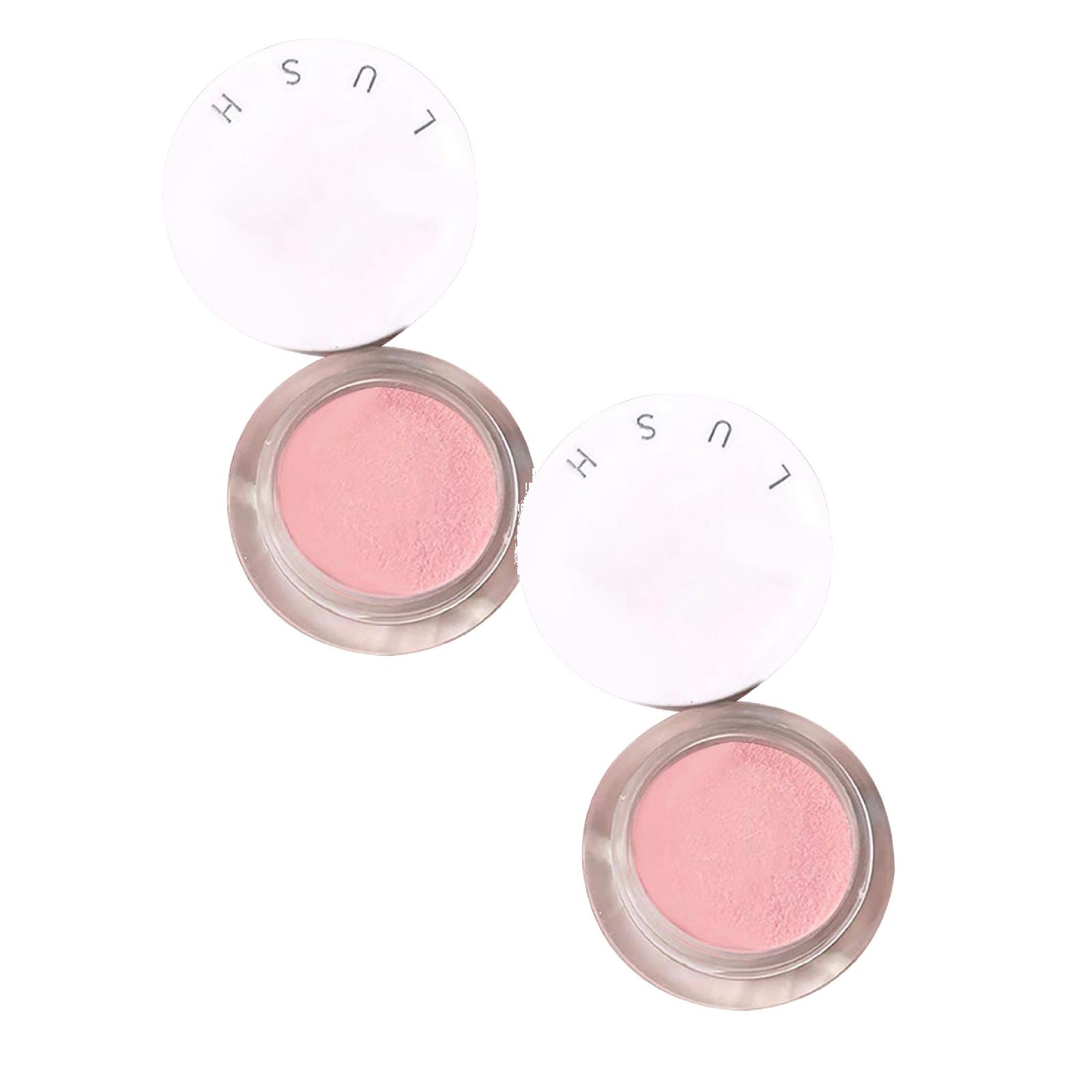 2PCS Blush Ultimate Blurring Setting Powder Peach Travel Powderultimate