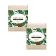 2PCS Body Care Facial Scrub Soap Coconut Oil Cleansing Body Made with