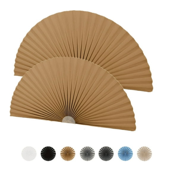 2PCS C Half Circle Window Shades Cordless Non-Woven Self Adhesive Shades Temporarily Window Blinds Cover Easy to Cut Install