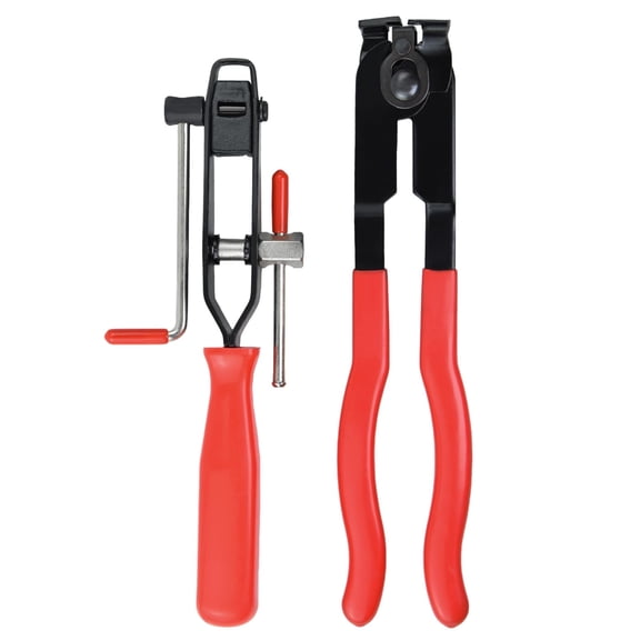 2PCS CV Boot Clamp Pliers CV Joint Ear Clamp Banding Tool Set for Vehicles boot Clamps Tools Kit for Most Carred