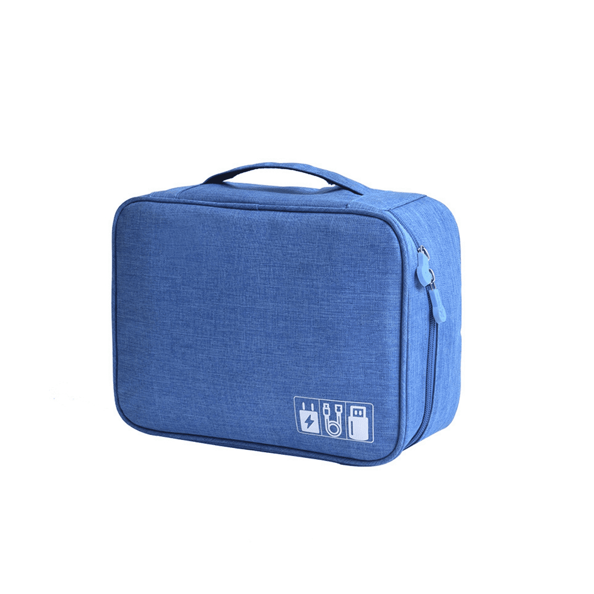 2PCS Cable Storage Bag Waterproof Digital Electronic Organizer Travel