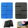 2PCS Camping Cushion Seat, Foldable Ultralight Foam Sitting Pads, Save