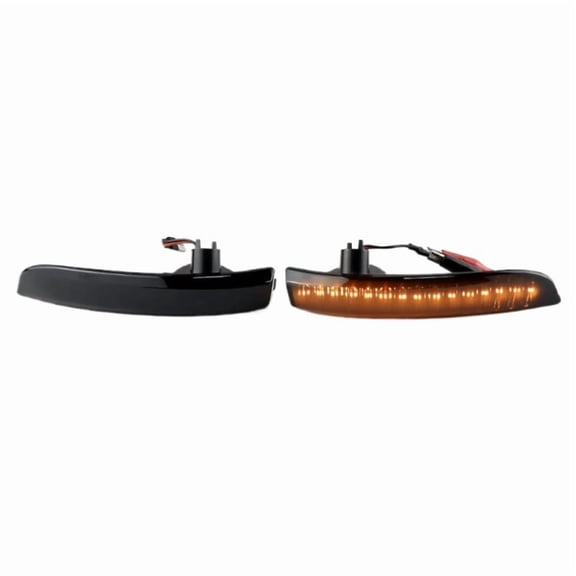 2PCS Canbus For Ford Escape Kuga II EcoSport  Amber LED Dynamic Turn Signal Indicator Lamps Warning Side Mirror Lights