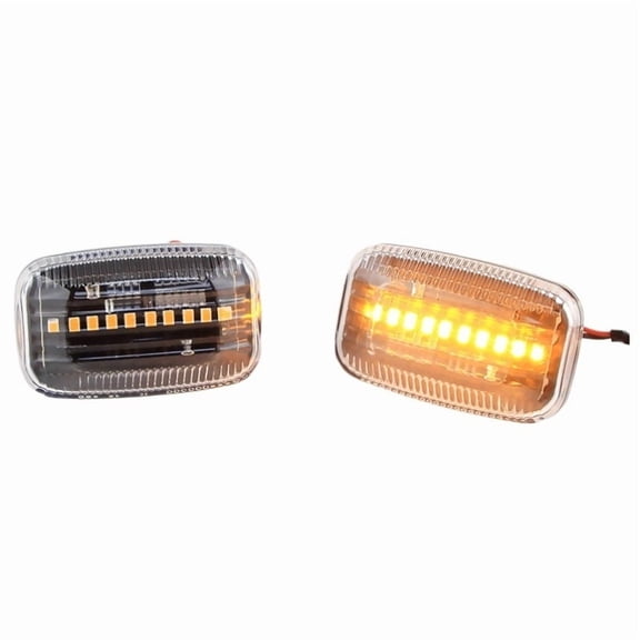 2PCS Canbus For Toyota HILUX Sixth Generation LN140 LN150 LN160 LN170 LED Side Marker Turn Signal Lights OEM