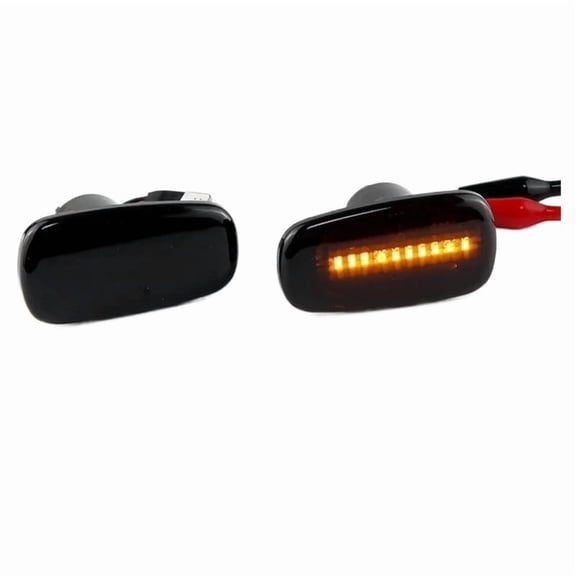 2PCS Canbus For Toyota Land Cruiser Altezza Lexus IS200 IS300 Dynamic LED Side Marker Lights Turn Signal Lamps