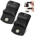 thumbnail image 1 of 2PCS Canning Jar Opener with Magnets,Mason Jar Opener For Canning Lids,for Regular and Wide Mouth Lids,Powerful Magnet for Easy Refrigerator Storage,Releases Vacuum Seal(Black*2), 1 of 7