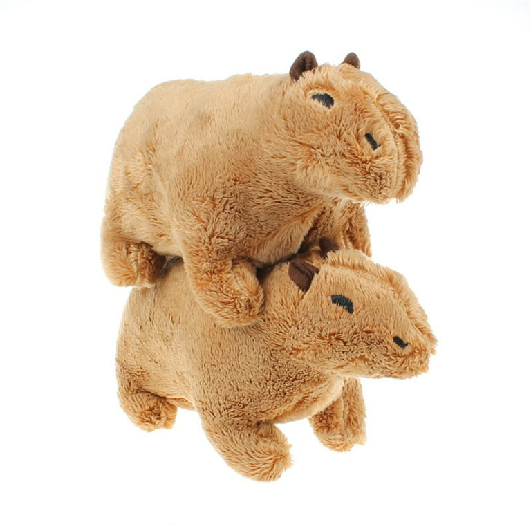 Capybara Plush Toy Rodent Simulation Plush Toys Lifelike Wild Animals  Crawling Capybara Cute Cartoon Animal Doll Super Soft Stuffed Toy Great  Gifts for Kids 