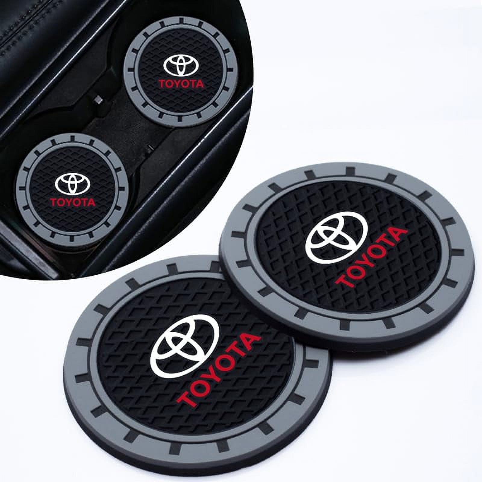 2PCS Car Cup Holder Coasters for Toyota Corolla Avalon Camry Prius