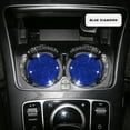 thumbnail image 1 of 2PCS Car Cup Non-slip Universal Car Interior Accessories Crystal Glitter Cup Bottom Mat, 1 of 2