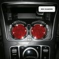 thumbnail image 1 of 2PCS Car Cup Non-slip Universal Car Interior Accessories Crystal Glitter Cup Bottom Mat, 1 of 2