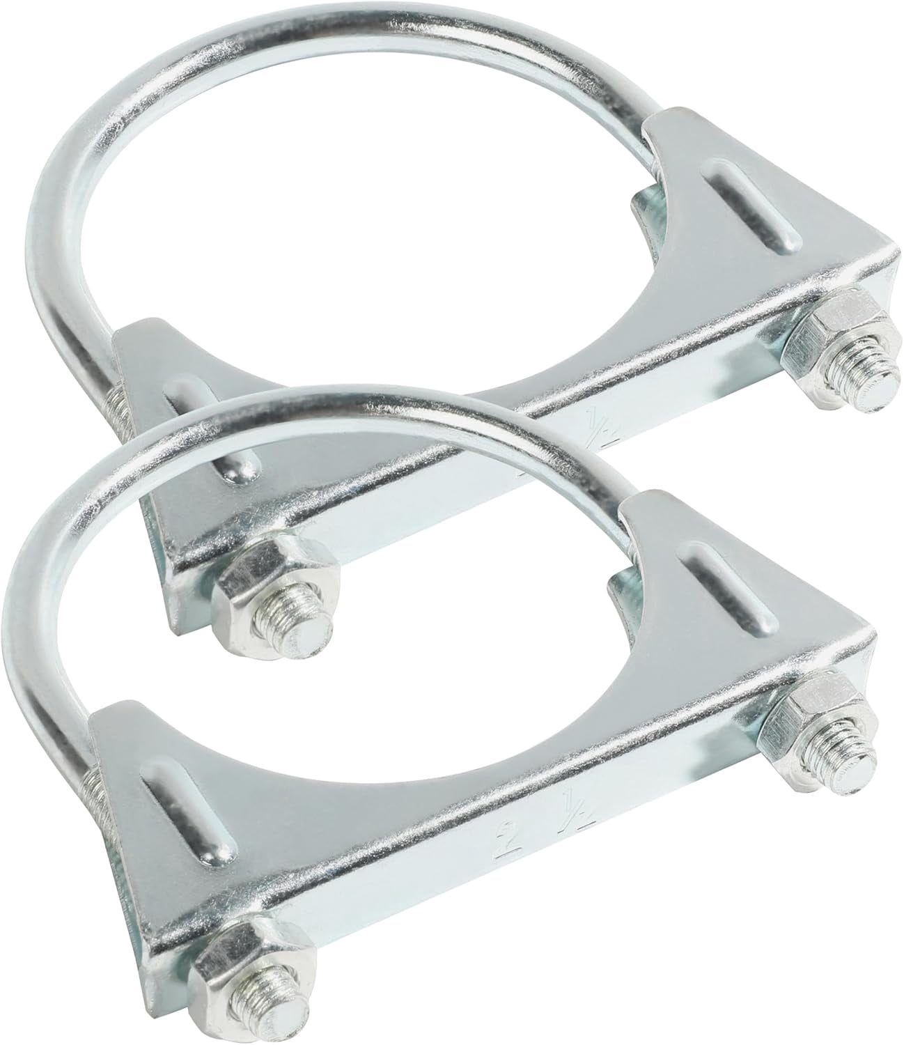 2PCS Car Exhaust Clamps,Muffler Clamp,Car Accessorie Muffler Coupling ...
