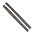 thumbnail image 1 of 2PCS Car Front Middle Grid Trim Sticker Cover Carbon Fiber ABS Front Grille Inserts Trim Cover for Ford Maverick 2022-2024, 1 of 6