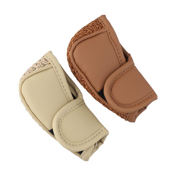 2PCS Car Interior Modification Shift Set Ice Silk Handbrake Set Manual Automatic