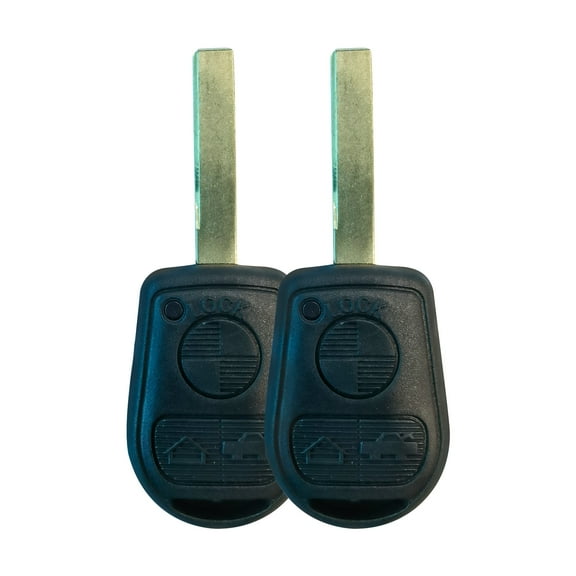 2PCS Car Key Remote For 2002-2006 Land Rover Range Rover 1993-1999 BMW 328 530 Z3 LX8FZV